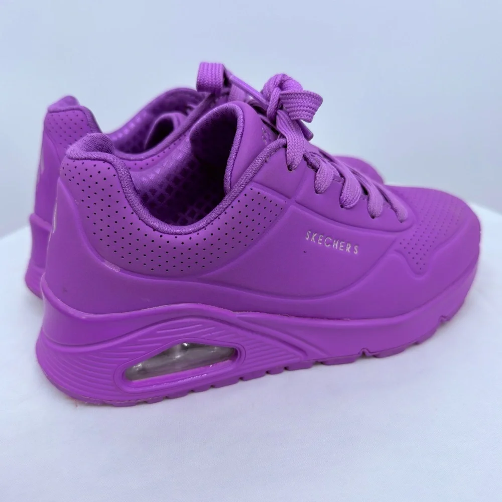 Skechers Purple Air Cushion Sneakers Girls Size 13 Youth